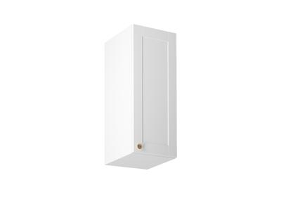 Linea White G30 felső konyhaszekrény, fehér / arany