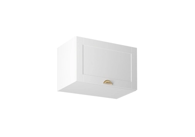 Linea White G60KN felső konyhaszekrény, fehér / arany