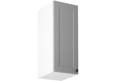 Linea Grey G30 felső konyhaszekrény, szürke / fehér