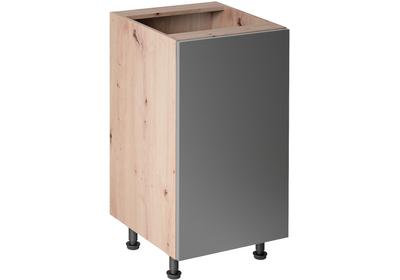 Langen D45 alsó konyhaszekrény, szürke / artisan tölgy