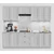 Linea White 240 EXTRA konyhablokk