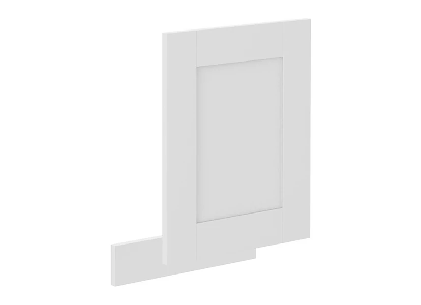 Ajtó mosogatógéphez, fehér/fehér/artisan tölgy, LULA ZM 570x446