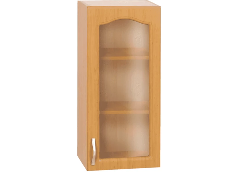 Konyha szekrény, felső, éger, jobbos kivitel, LORA MDF NEW KLASIK W40S